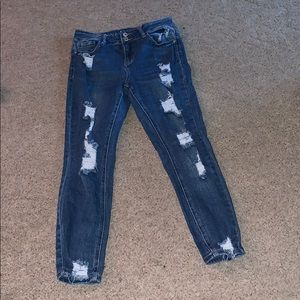 distressed jeans from rue 21